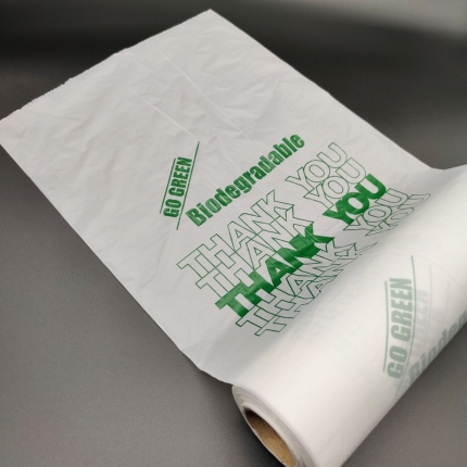 Biodegradable roll bag